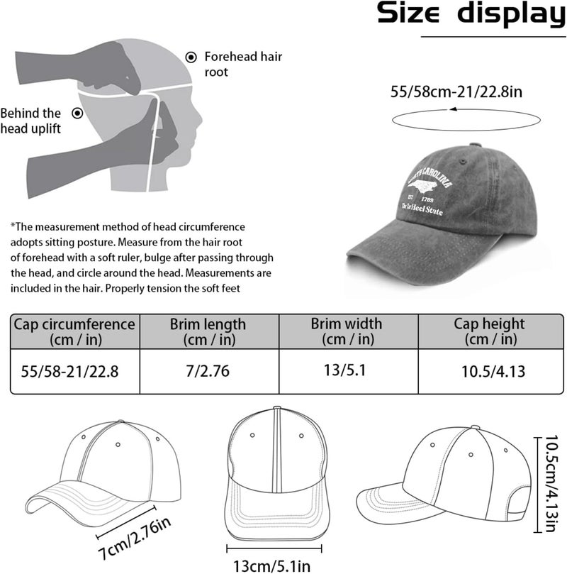 Paunook Hats Baseball Hat for Women Pigment Black Mens Hats and Caps Gifts for - Image 3